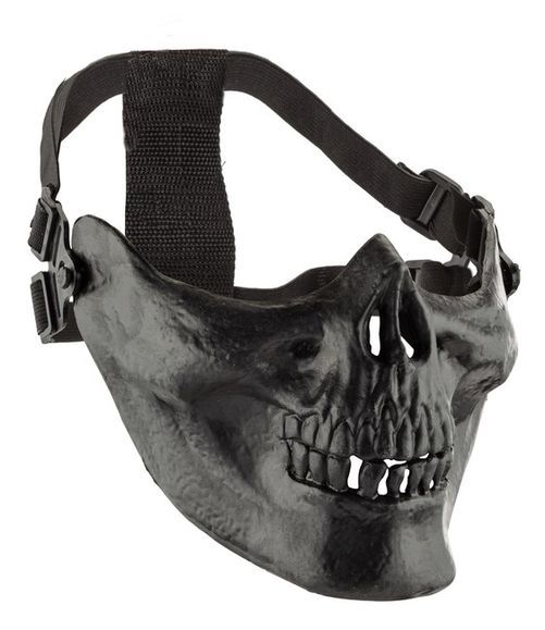 Airsoft maska Skeleton černá