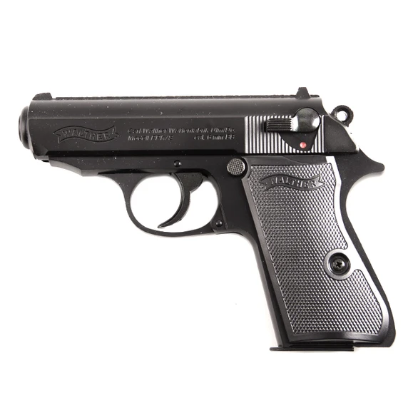 Airsoft pistole Walther PPK/S černá Metal Slide ASG