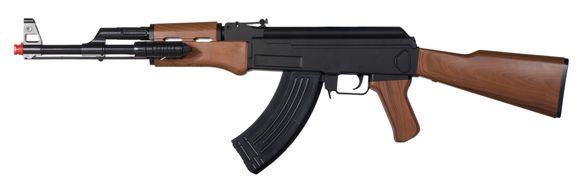 Airsoft samopal AK-47 ASG, kal. 6 mm BB, imitace dřeva