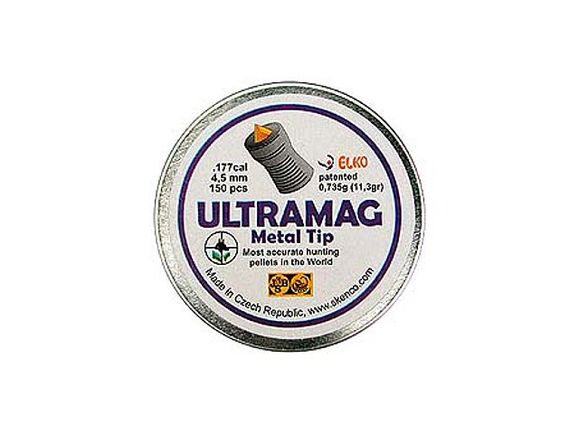 Diabolky ULTRAMAG- METAL TIP JSB, 4,5 mm