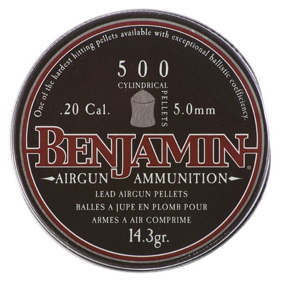 Diabolo Benjamin 500, kal. 5,0 mm, 500 ks