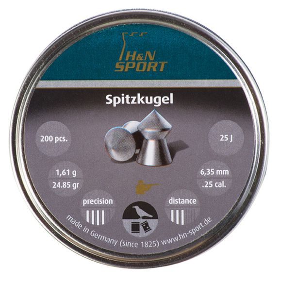 Diabolo HN Spitzkugel, kal. 6,35 mm, 200 ks
