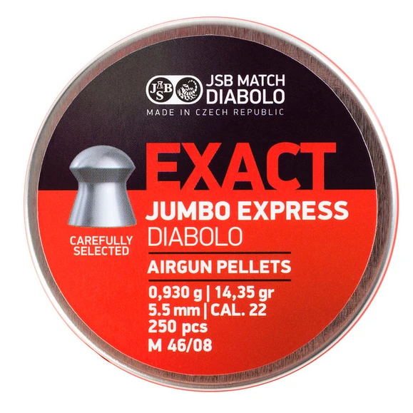 Diabolo JSB Jumbo Exact express, kal. 5,52 mm, 250 ks