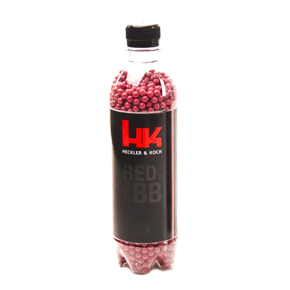 Kuličky BB 6 mm Heckler&Koch 0,25 g, 2700 ks, červené