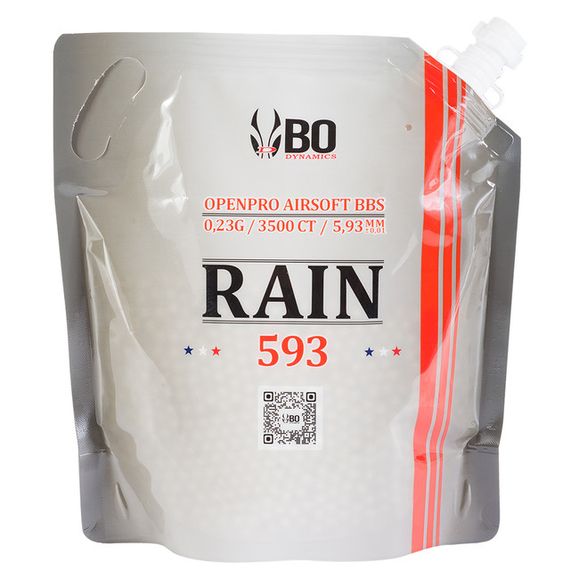 Kuličky BB 6 mm, B.O. Rain 0,23 g, 3500 ks