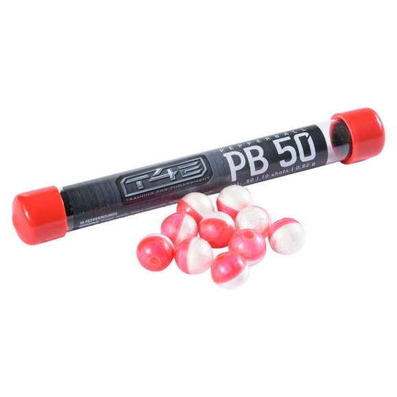 Kuličky T4E Pepper Ball PB .50 korenisté 10 ks