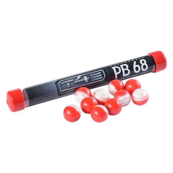 Kuličky T4E Pepper Ball PB .68 korenisté 10 ks