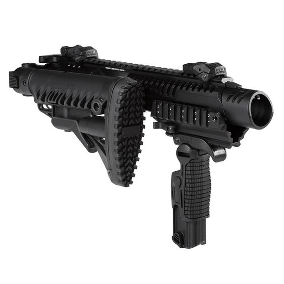 Karabinová konverze KPOS G2 pro Glock 17, 18,19, 22, 23, M4 pažba