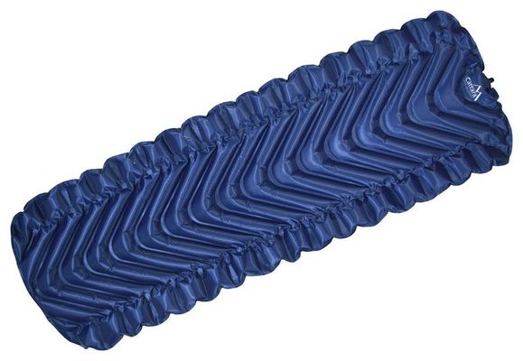 Karimatka nafukovací TRACK modrá, 185 x 61 cm