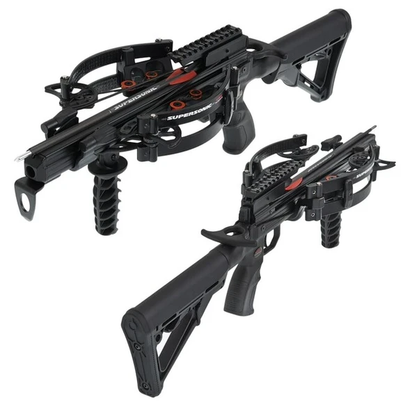 Kuše pistolová, kladková X-Bow FMA Supersonic XL M4 pažba 120 lbs REV 420 fps