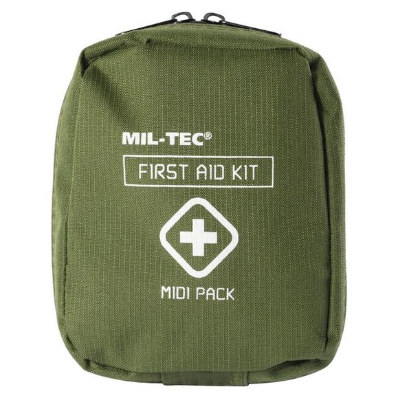 Lékárnička FIRST AID PACK MIDI, zelená