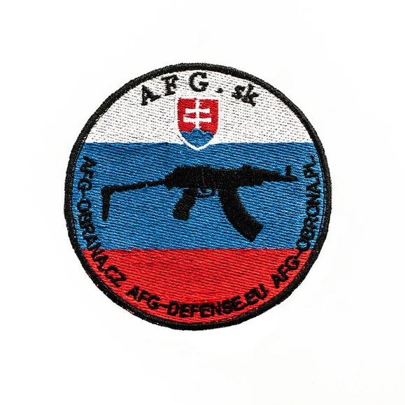 Nášivka AFG - samopal vz 58 subcompact tricolor SK