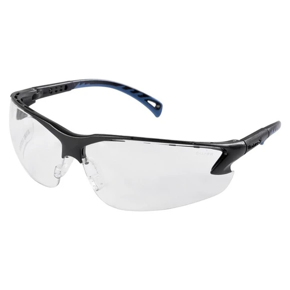 Ochranné brýle ASG, čirý průzor, černé