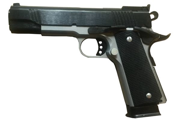 Pistole Norinco 1911 A1, černá/nikl, kal. .45 ACP