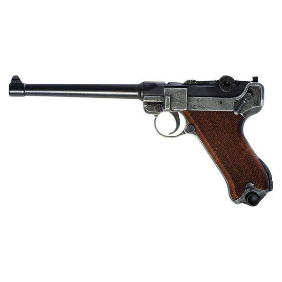 Plynová pistole Cuno Melcher P04, antik, kal. 9 mm