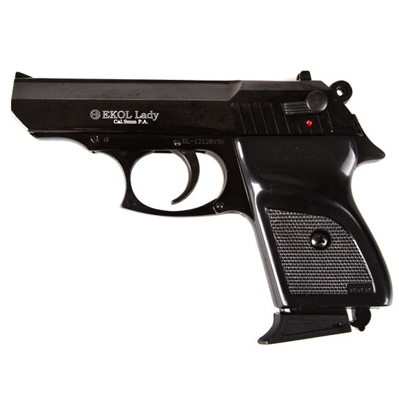 Plynová pistole Ekol Lady černá, kal. 9 mm - Knall