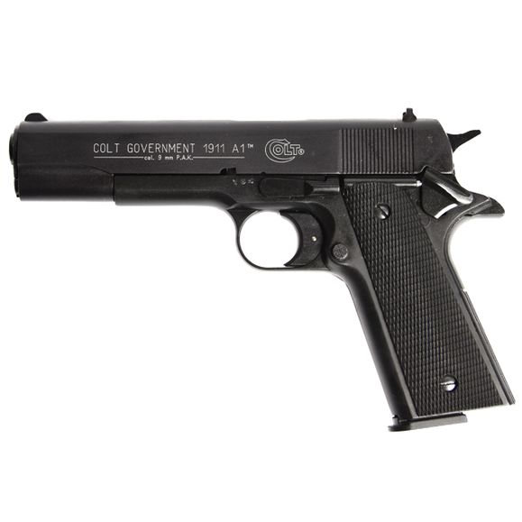 Plynová pistole Umarex Colt Government 1911 A1, černá, kal. 9 mm PA