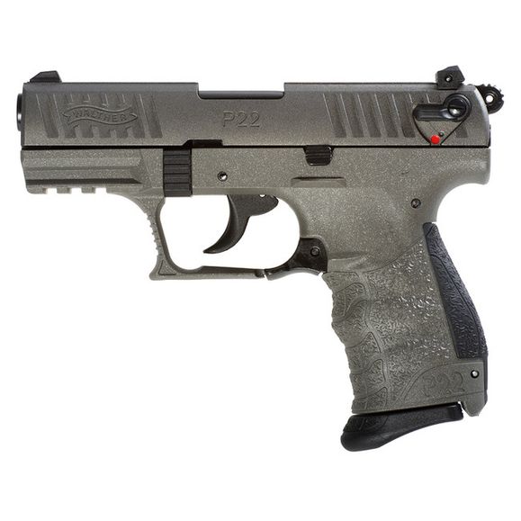 Plynová pištole Walther P22Q tungsten, gray, kal. 9 mm