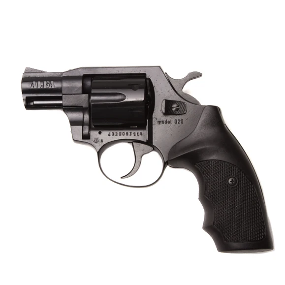 Plynový revolver ALFA 020, černý, plast, kal. 9 mm R Knall