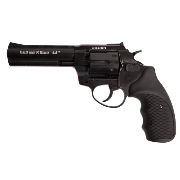 Plynový revolver Atak Zoraki R1 4,5", černý, kal. 9 mm