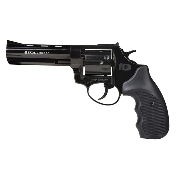 Plynový revolver Ekol Viper 4,5", černý, kal. 9 mm