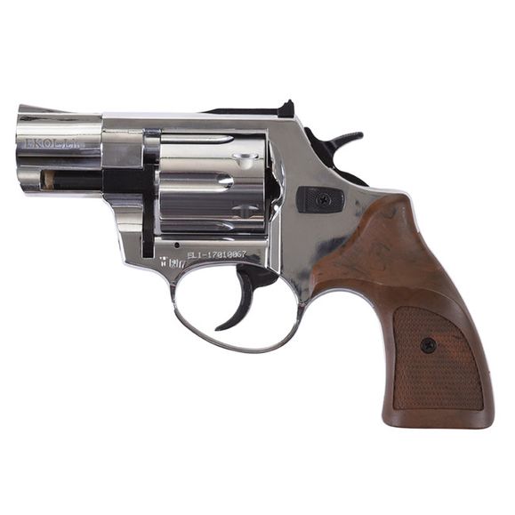 Plynový revolver Ekol Viper Lite 2" nikl, kal. 9 mm
