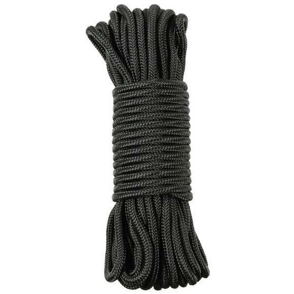 Polypropylenové lano 5 mm / 15 m, černé