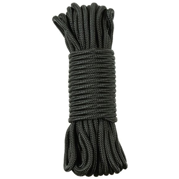 Polypropylenové lano 7 mm / 15 m, černé