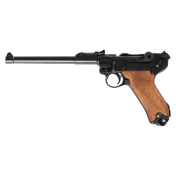 Replika pistole Luger P08 Německo 1917, dřevo