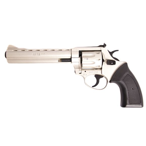 Revolver Kora. 22 LR 6", matný nikl