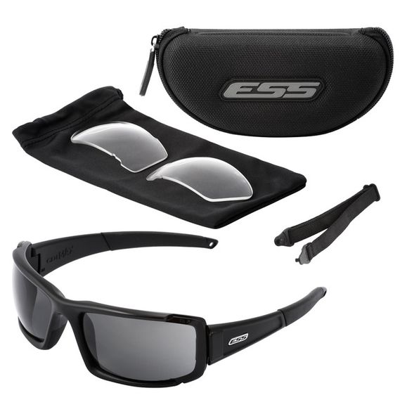Střelecké brýle ESS CDI MAX, černý rám