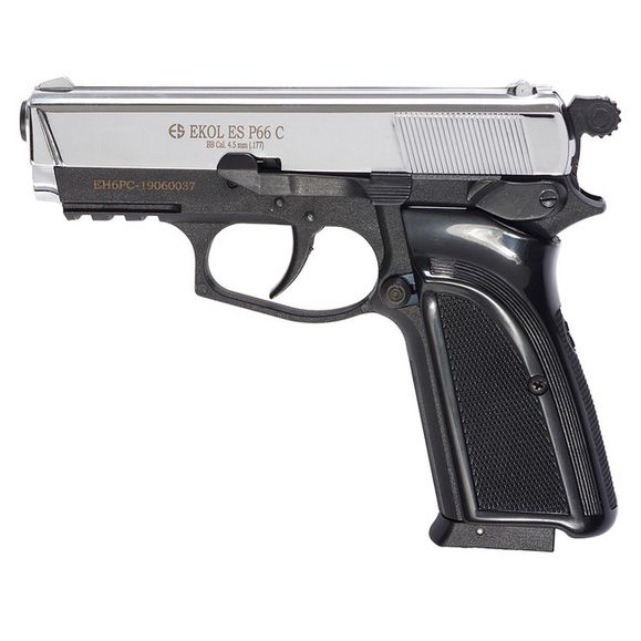Vzduchová pistole Ekol ES P66 Compact, chrom