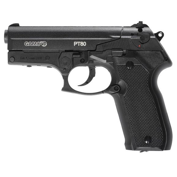 Vzduchová pistole Gamo PT-80 kal. 4,5 mm, černá