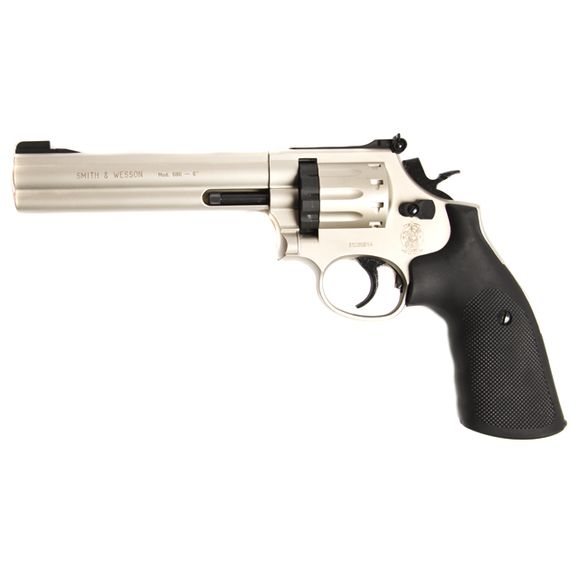 Vzduchový revolver Umarex Smith Wesson 686 6", nikl